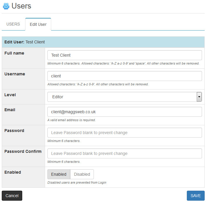 users